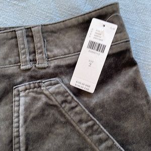 NWT Anthropologie Maeve Velvet trousers